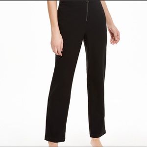 danielle bernstein/weworewhat zip up o ring slacks